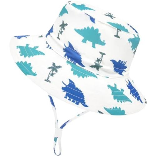 Baby Sun Hat Baby Boy Hats Toddler Hat UPF 50+ Bucket Hat for Baby Girls Infant Beach Hat with Wide Brim Kids Caps