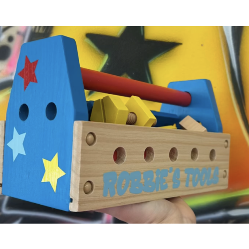 Personalized Wooden Toolbox
