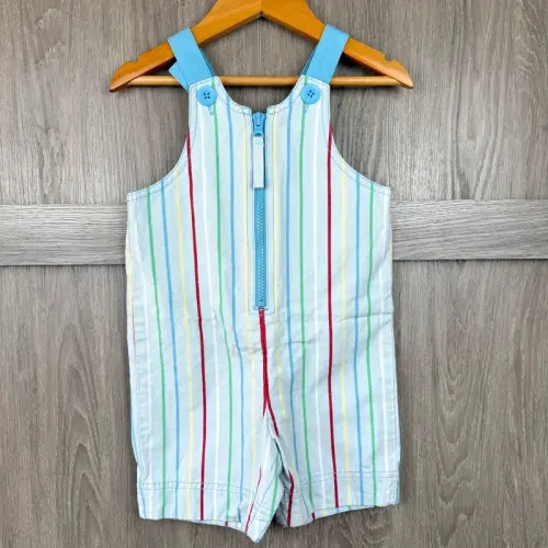 Hanna Andersson Romper Overall Boys 70 (6-12mo)
