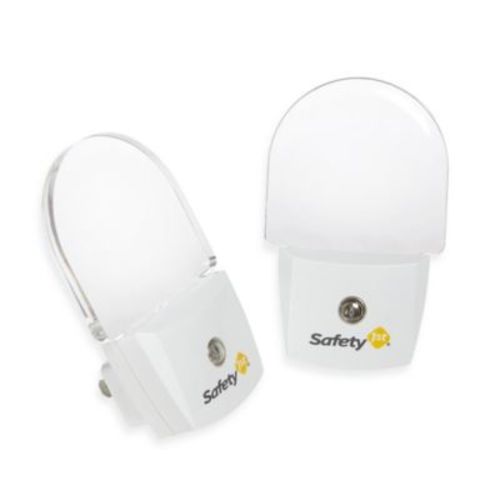 Safety 1st® Auto Sensor Nightlight 2-Pack - WHITE/CLEAR - 2 PACK