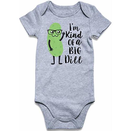UNICOMIDEA Baby Boys Girls Romper Letter Printed Newborn Outfit Short Sleeve Bodysuits 0-12 Months
