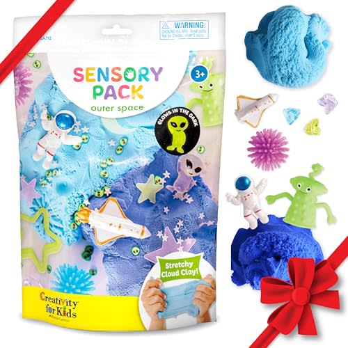Creativity for Kids Sensory Pack: Outer Space - Toddler Activities and Space Toys, Gifts for Kids, Sensory Toys for Toddlers (Ages 3+)