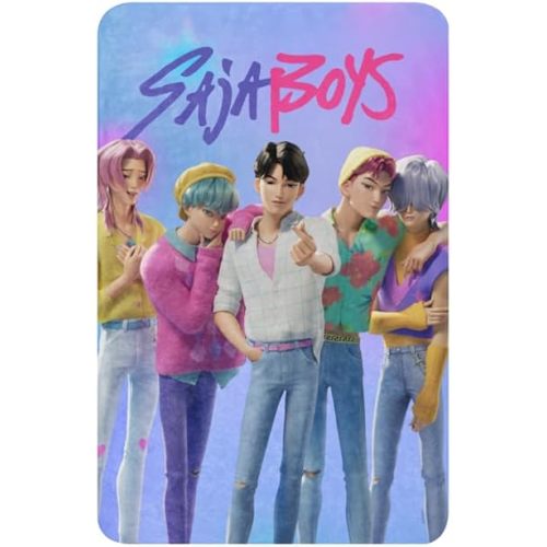 Saja Boys Sherpa Blanket - Officially Licensed - 37 in x 57 in