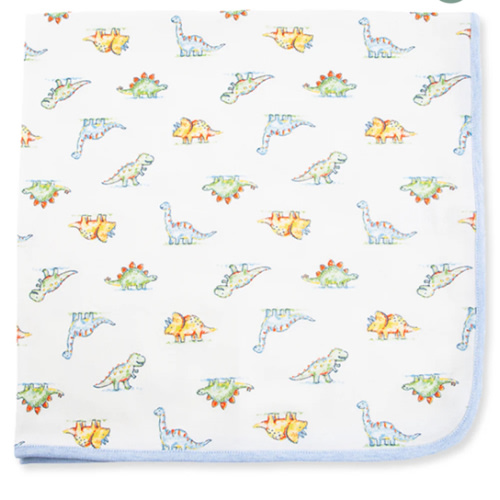 Dinomite Receiving Blanket