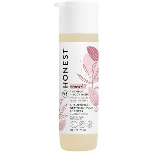 The Honest Company Shampoo & Body Wash, Sweet Almond Nourish, 10 fl oz