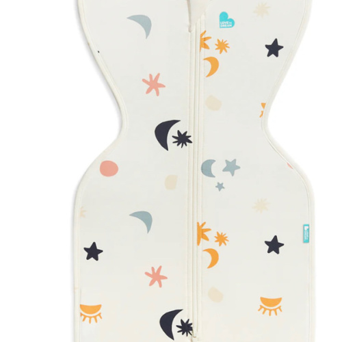 Swaddle Up™ 1.0 TOG Organic Cotton Buff Lunar