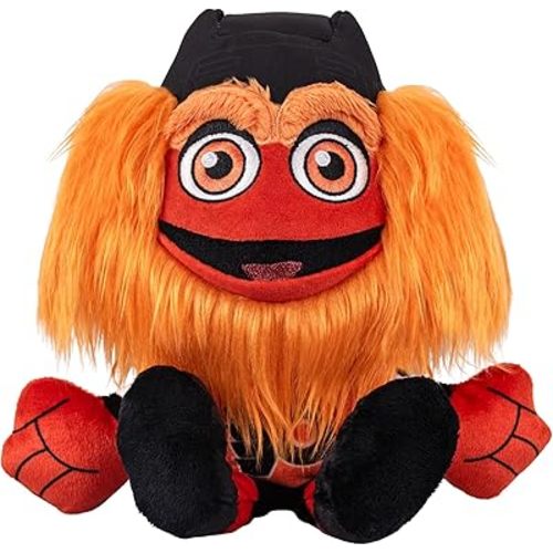 Bleacher Creatures Philadelphia Flyers Gritty 8" NHL Kuricha Mascot Sitting Plush - Soft Chibi Inspired Mascot