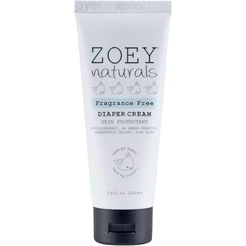 Baby Diaper Cream - Pediatrician & Dermatologist Approved - Zinc Oxide & Kaolin Clay Rash Protectant for Soothing Relief & Healing - Mom's Choice Award Winner - Fragrance Free 3.4 oz