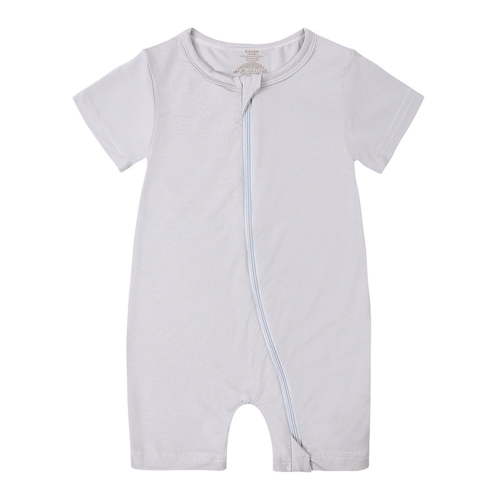 Icvfdpl Todder Baby Loungewear Bamboo Rompers Zipper Solid Color Short Sleeve Sleeper Jumpsuit Sleepwear Daily Outfit 0-3 Months