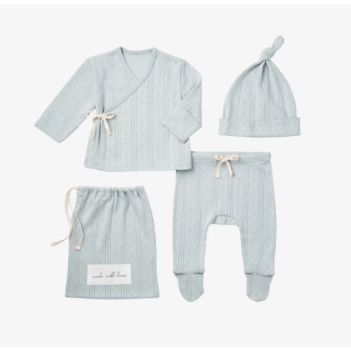 Elegant Baby Newborn Gift Set in Blue Default Title
