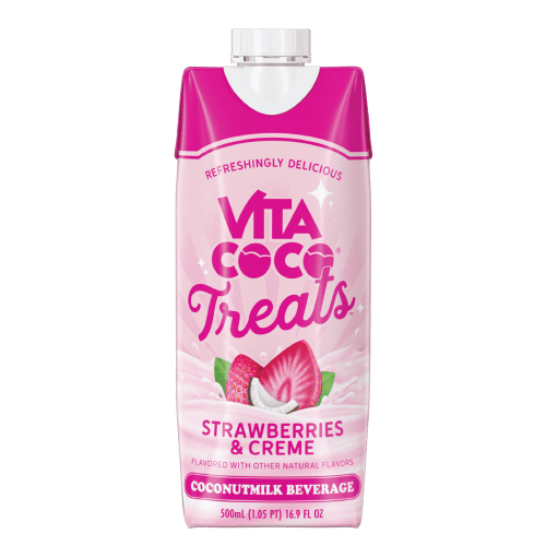 Vita Coco Coconut Milk Drink, Strawberries and Creme, 16.9 fl oz