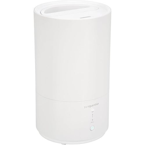 PureGuardian 30-Hour 0.80 Gal. Top Fill Cool Mist Ultrasonic Humidifier for Home with Aromatherapy Tray, Covers 320 Sq. Ft, White, H950AR