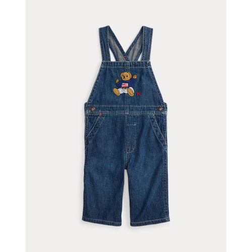 Polo Bear Indigo Denim Overall