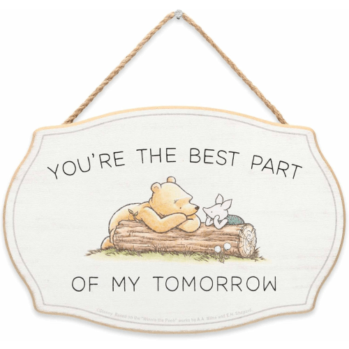 Disney Winnie the Pooh You'Re the Best Part Hanging Wood Wall Decor - Adorable W