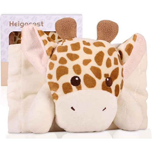 Baby Colic, Gas and Upset Stomach Relief - Heigoeost Newborns Heating Pad Colic Belly Belt for Babies Gas & Colic Tummy Relief, Baby Heated Tummy Wrap for Colic, Gas, Upset Stomach Infants Relief - Giraffe