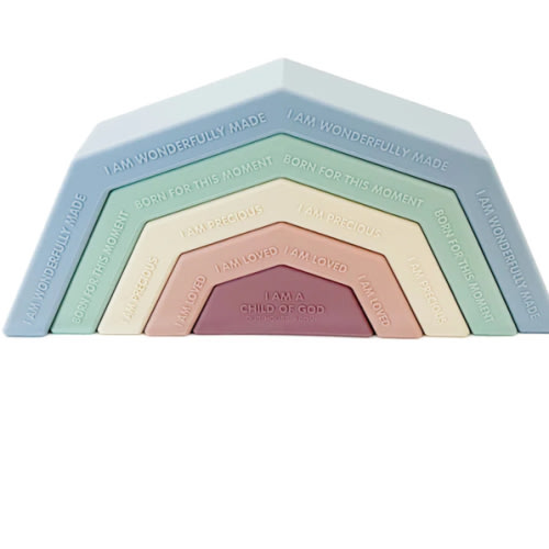 Noah's Rainbow Silicone Toy – OUR HOUSE ABOVE