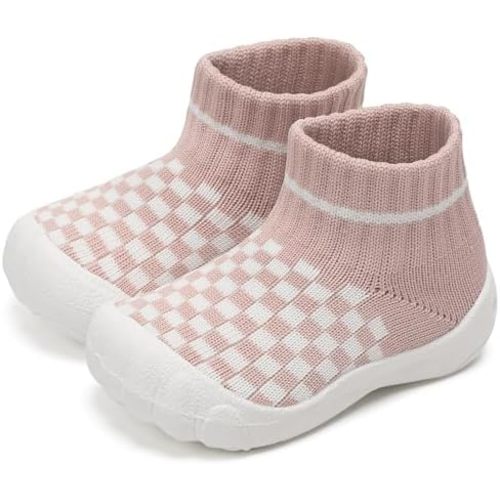 Baby Sock Shoes Breathable First Walking Shoes for Baby Girl Boy 6-24 Months Ultra-Light Infant Slippers Toddler Sneakers