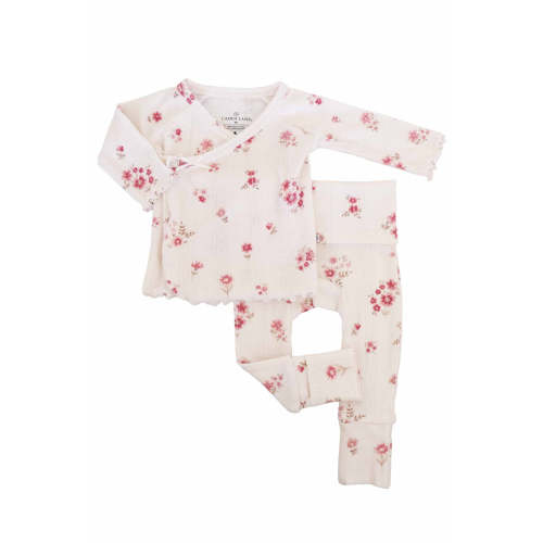 2pc Pointelle Crossover Top & Bottom | Precious Posies