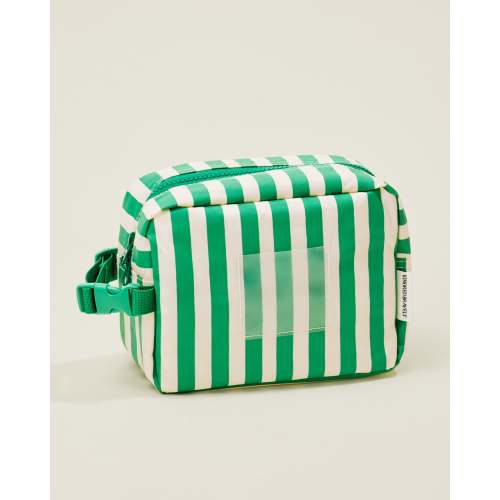 Baby Bottle Cooler Bag For Breast Milk Storage Fits Inside Diaper Bag | Ocean Waves - Storq by Kindred Bravely