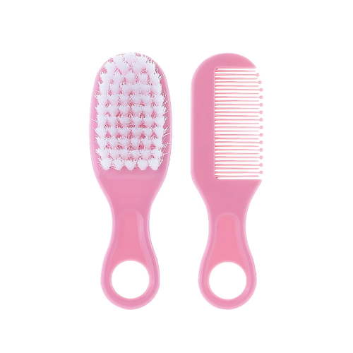 SNNROO Baby comb to dandruff brush massage newborn children bath shampoo soft brush comb care set