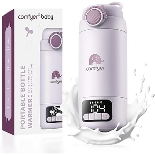 Comfyer BW02 Portable Bottle Warmer for Travel, 17oz All-Day Capacity