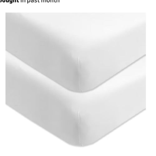 Amazon.com : HonestBaby unisex-baby Fitted Crib Sheets Set Standard Mattress, 100% Organic Cotton Baby Boys, Girls, Neutral, 1 Pack - Love Dot, One Size : Baby