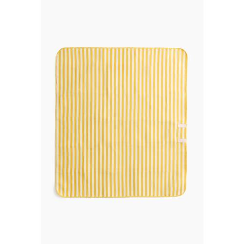 Striped Picnic Blanket - Yellow