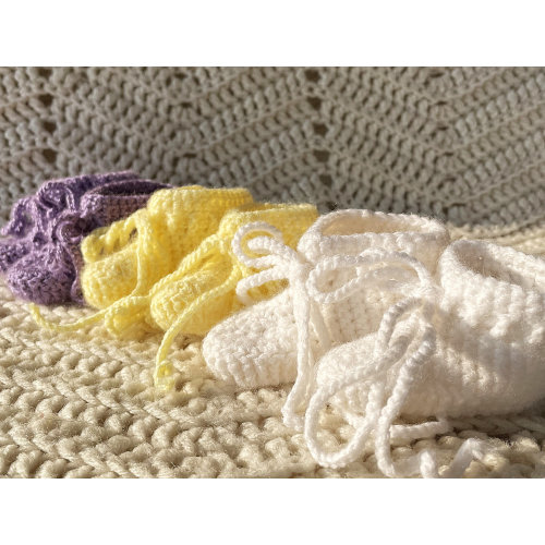 Homemade Baby Booties/ Simple Baby Booties