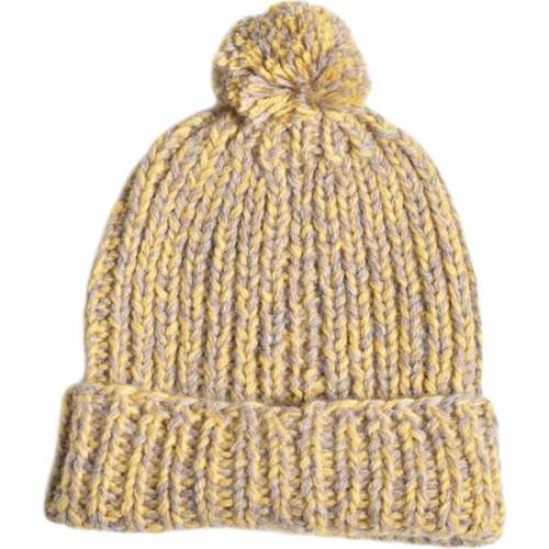 Speckled Pom Hat, Mustard - Cabbages & Kings | Maisonette
