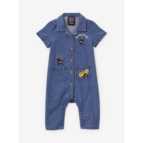 Studio Ghibli® Spirited Away Soot Sprites Embroidered Infant One-Piece — BoxLunch Exclusive