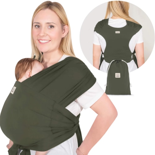 KeaBabies D-Lite Wrap Carrier - Forest