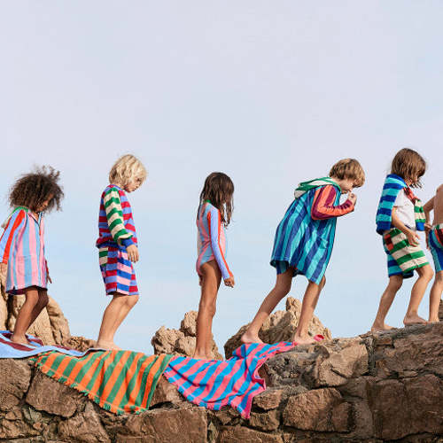 Cosy Borg Jacket-Glacier Blue Cows | Boden USA