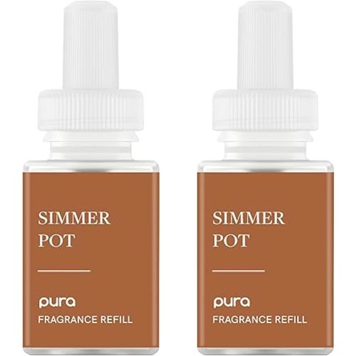 Pura Home Diffuser Refill, 2 Pack, Simmer Pot