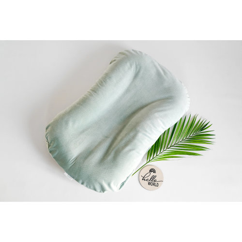 Minky velvet cover for snuggle me organic, snuggle me cover, baby cover for snuggle, Snuggle me infant slip cover