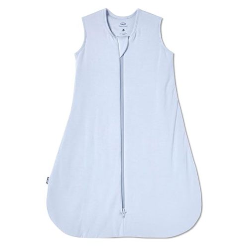 HALO SuperSoft Bamboo Wearable Blanket 1.5 TOG – Buttery Soft, Plush Baby Sleep Sack for Newborns, Infants & Toddlers, Hip-Healthy Design, Machine Washable, 0 – 6 Months, Small, Blue Fog