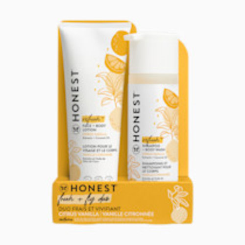The Honest Company Wash and Lotion Bundle - Refresh (Citrus Vanilla)