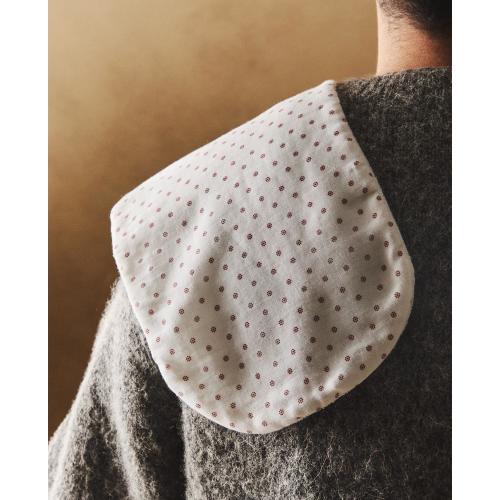 CHILDREN'S MINI FLORAL PRINT SHOULDER BIB