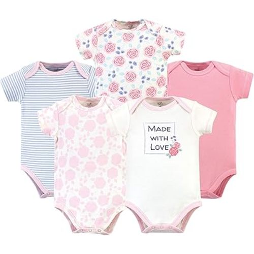 Touched by Nature Unisex Baby Organic Cotton Bodysuits