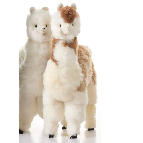 Alice A 29" Baby Alpaca Fur Stuffed Animal – Luxury Alpaca Plush Décor Gift | Hypoallergenic & Handcrafted | Sun Valley Alpaca Co.