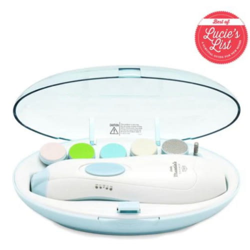 Baby Nail File with Light, Little Martin's Electric Baby Nail Trimmer (Blue/Pink) – Little Martin's Drawer