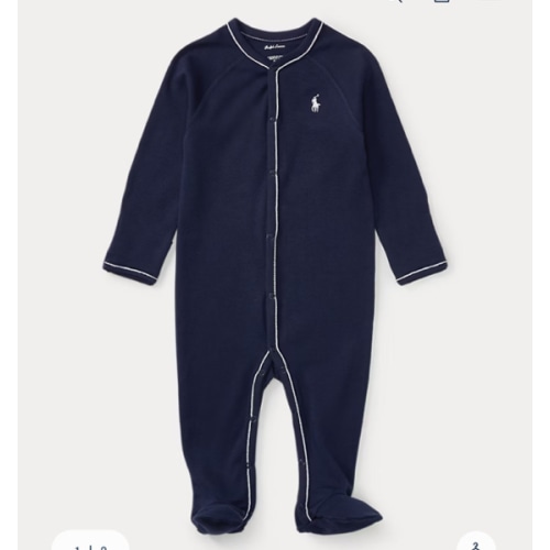 Cotton Jersey Footed Coverall | One-Pieces Baby | Ralph Lauren
