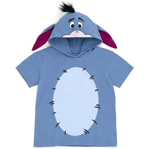 Disney Matching Family Cosplay Short Sleeve Hooded T-Shirt
