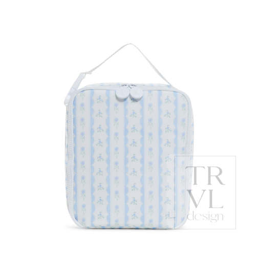 Bottle / Lunch Box - Ribbon Floral Blue