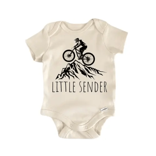 Sender Mountain Bike Newborn Baby Onesie® Onesie®