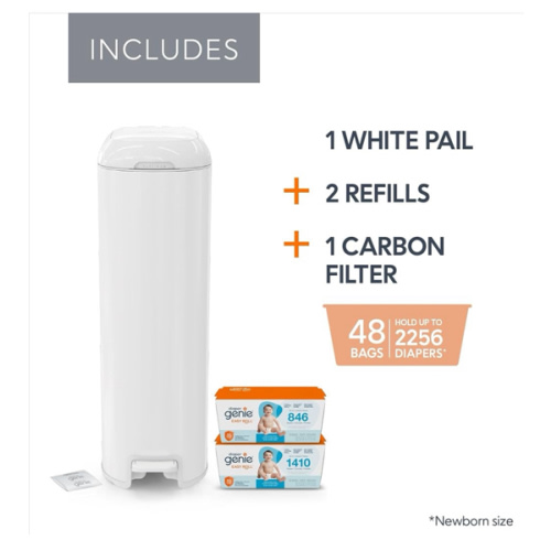 Amazon.com: Diaper Genie: Platinum Pail