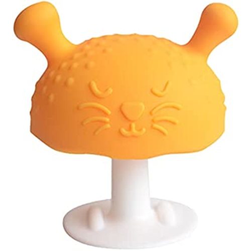 Teething Toys for Babies Silicone Mushroom Teether Toys Baby Chew Toys for Needs Soothing n Teeth Products for Toddlers