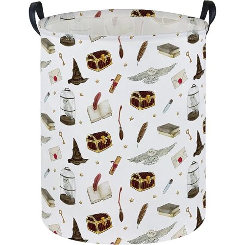 Kids Laundry Hamper,Magic Laundry Basket Collapsible Cute Storage Baskets for Home Decor,Office,Home Organizer,(Magic