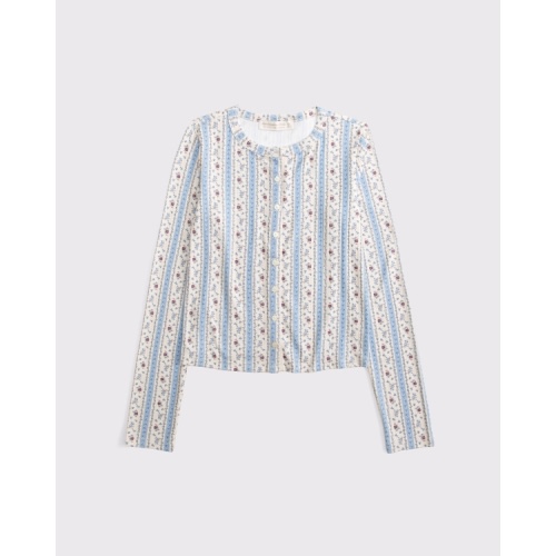 Long-Sleeve Sleep Cardigan