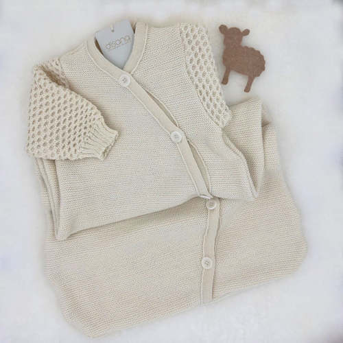 DISANA Organic Merino Wool Long-Sleeve Sleeping Bag for Baby – Danish Woolen Delight