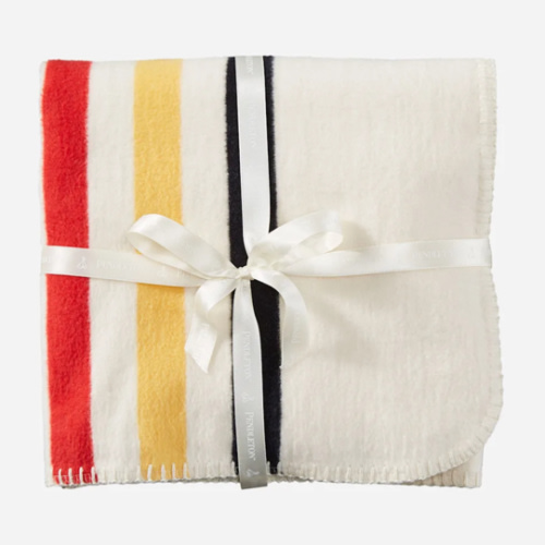 GLACIER ORGANIC COTTON BABY BLANKET